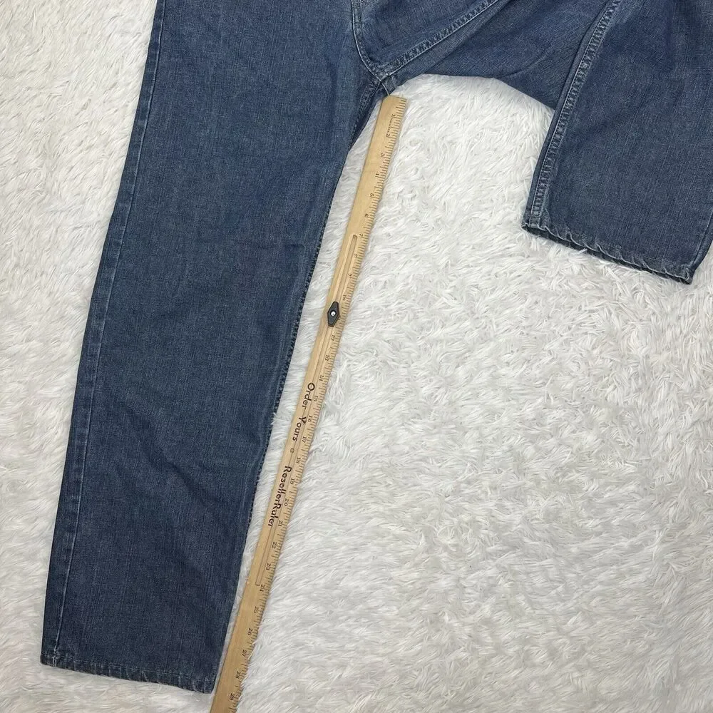 Vintage‎ Y2K Shorty's Skateboards Denim Jeans BAGGY 90s Button Fly Mens Sz 30x29